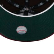 New Era x Billion Creation 9Fifty San Diego Padres Chicano Park Burnt Wood Brown Cardinal Red Adjustable Snapback Hat 5