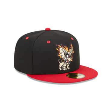 New Era x Marvel 59Fifty EL Paso Chihuahuas Fitted Hat Black Red