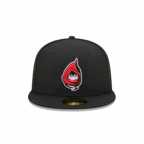 New Era x Marvel 59Fifty Lake Elsinore Storm Fitted Hat Black Front