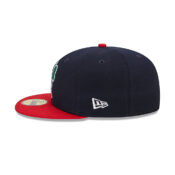 New Era x Marvel 59Fifty San Antonio Missions Fitted Hat Dark Navy Left