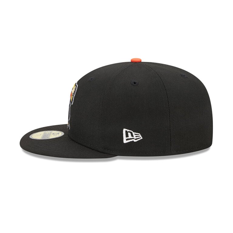 New Era x Marvel 59Fifty San Jose Giants Fitted Hat Black Left New Era x Marvel 59Fifty San Jose Giants Fitted Hat Black Left