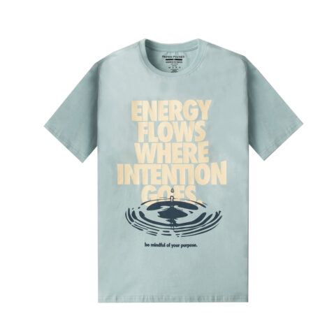 Paper Planes Energy Flow Short Sleeve T-Shirt Ice blue