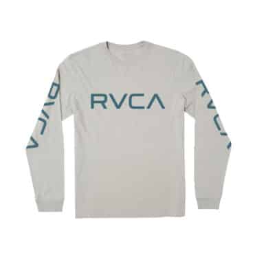 RVCA Big RVCA Long Sleeve T-Shirt Iron
