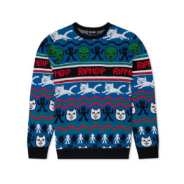 Rip N Dip Jolly Holiday Sweater Multi