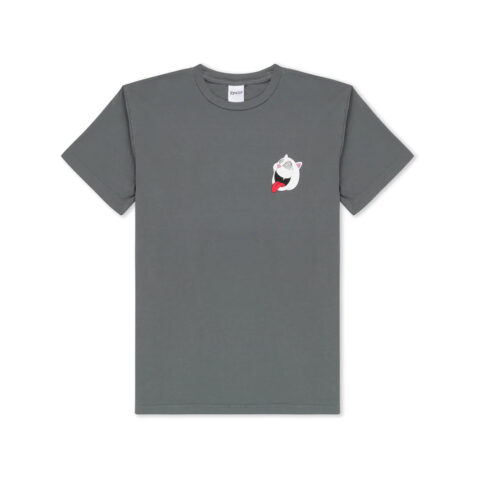 Rip N Dip Spiraling Short Sleeve T-Shirt Charcoal 2