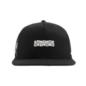 The Hundreds Cartoon Network Snapback Hat Black Front