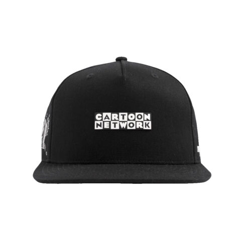 The Hundreds Cartoon Network Snapback Hat Black Front