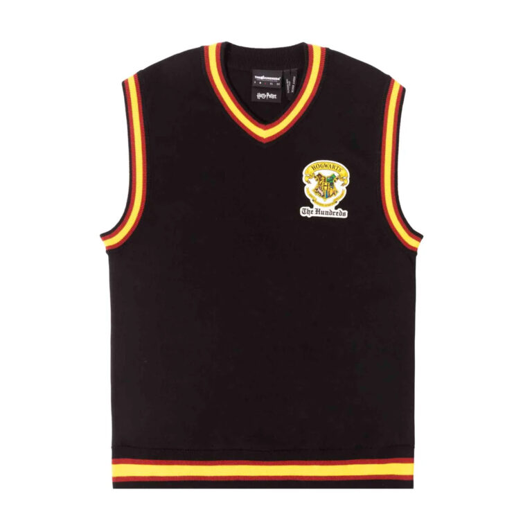 The Hundreds Hogwarts Sweater Vest Black The Hundreds Hogwarts Sweater Vest Black