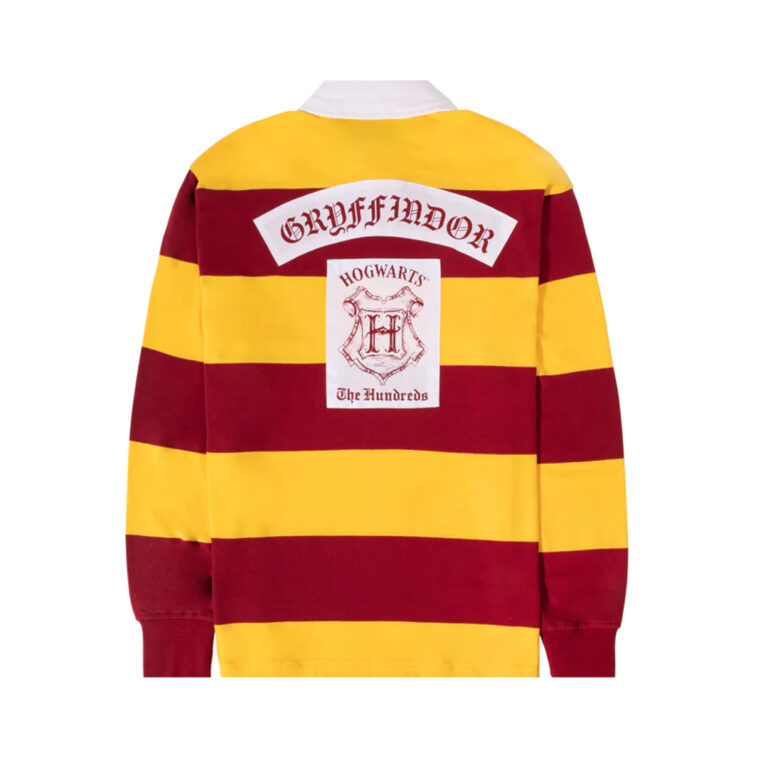 The Hundreds House Rugby Burgundy Back The Hundreds House Rugby Burgundy Back