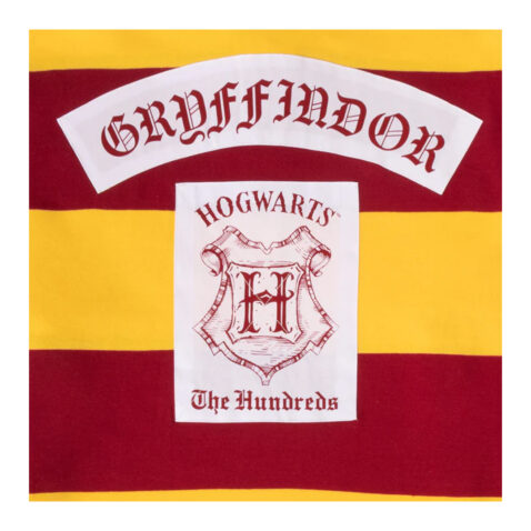 The Hundreds House Rugby Burgundy Close Up