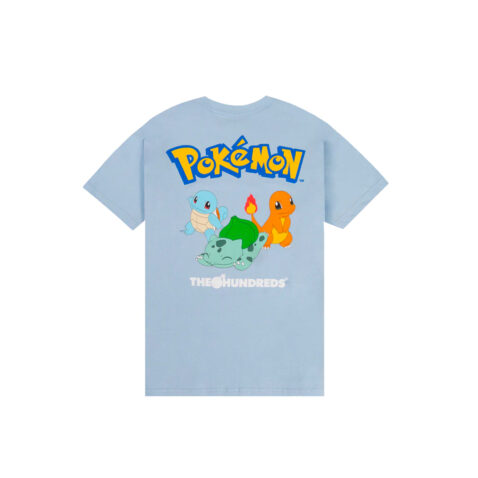 The Hundreds Kanto Short Sleeve T-Shirt Powder Blue Back