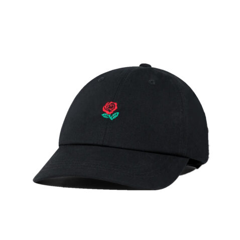 The Hundreds Rose Dad Hat Black