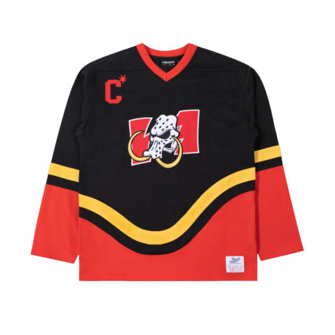 The Hundreds Woolly Hockey Jersey Black