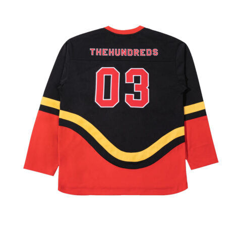 The Hundreds Woolly Hockey Jersey Black Back