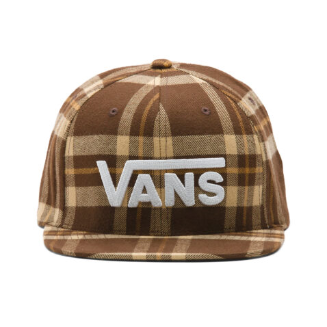 Vans Drop V II Snapback Hat Demitasse Front