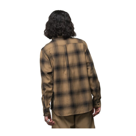 Vans Monterey III Flannel Shirt Dirt Black 2