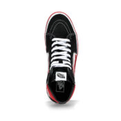 Vans SK8-Hi Bolt Black Red Up