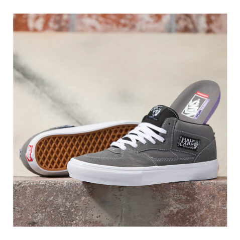 Vans Skate Half Cab Grey White Front