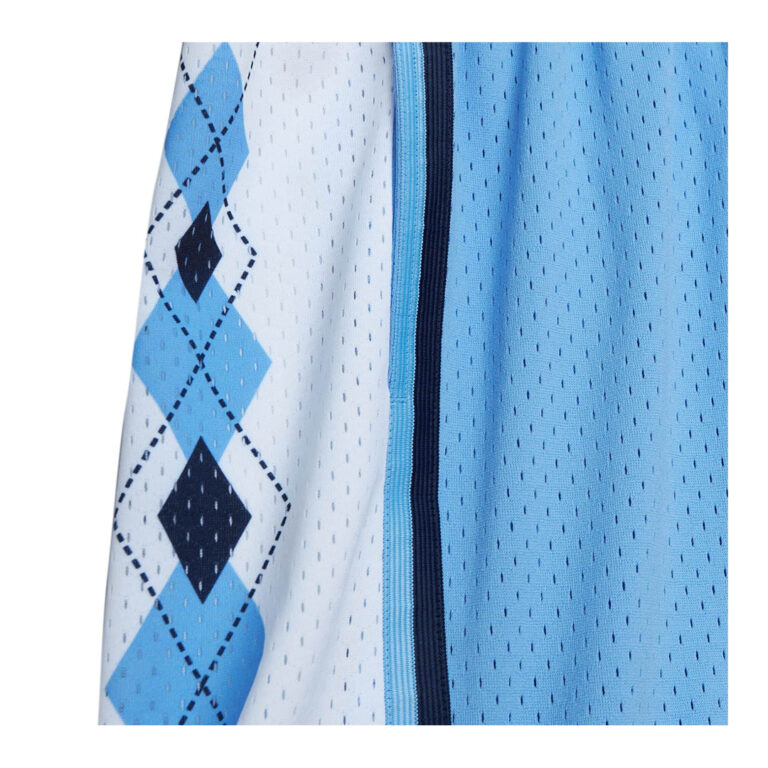 Mitchell & Ness North Carolina 1992 Shorts Blue Close Up Mitchell & Ness North Carolina 1992 Shorts Blue Close Up