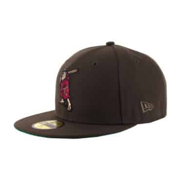 New Era 59Fifty San Diego Padres Batting Friar Brown Fitted Hat