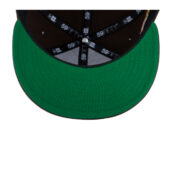 New Era 59Fifty San Diego Padres Batting Friar Brown Fitted Hat Undervisor