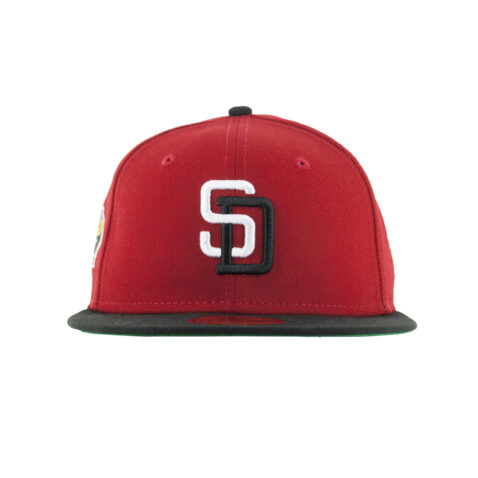 New Era 59Fifty San Diego Padres EST69 Scarlet Red 2