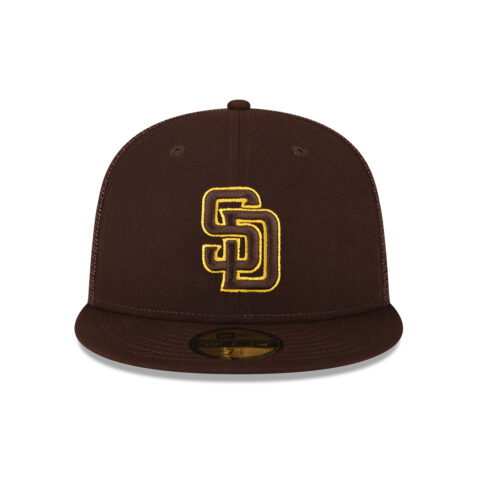 New Era 59Fifty San Diego Padres Spring Training 2023 Fitted Hat Burnt Wood Brown 3