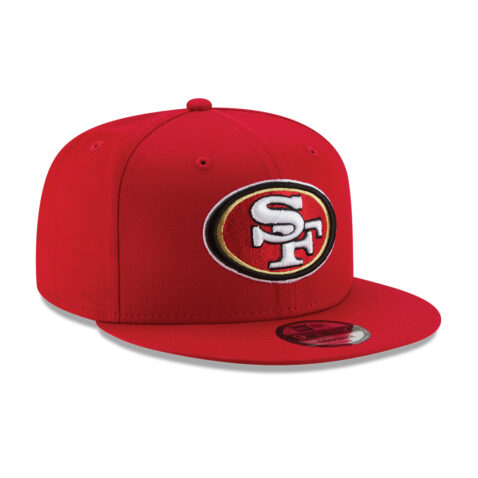 New Era 59Fifty San Francisco 49ers Basic Game Fitted Hat Scarlet Red 2