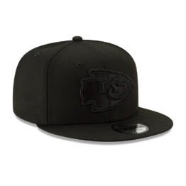 New Era 9Fifty Kansas City Chiefs Basic Snapback Hat Black Black