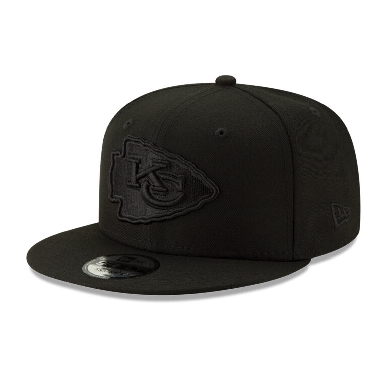 New Era 9Fifty Kansas City Chiefs Basic Snapback Hat Black Black 2 New Era 9Fifty Kansas City Chiefs Basic Snapback Hat Black Black 2
