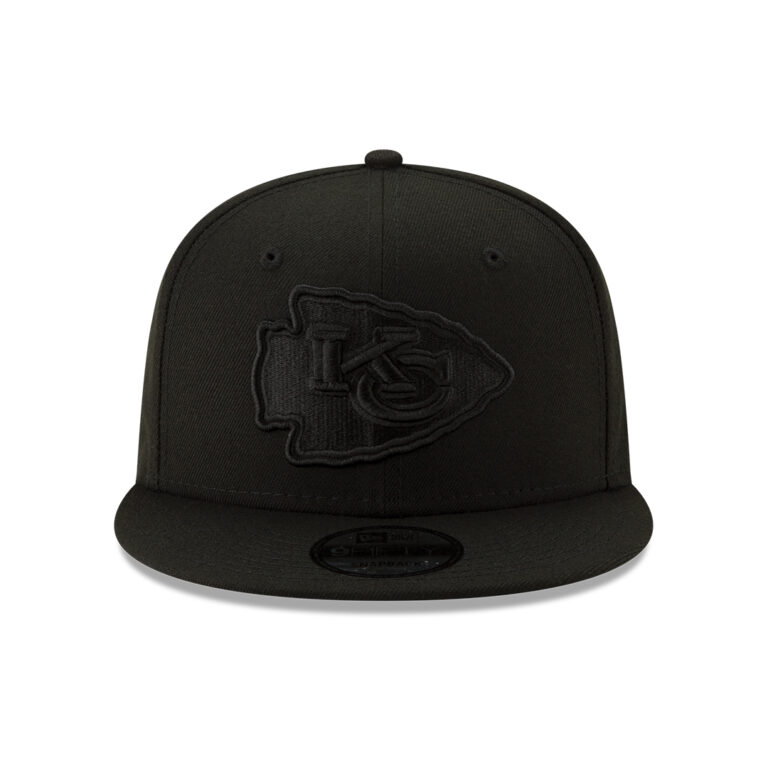 New Era 9Fifty Kansas City Chiefs Basic Snapback Hat Black Black 3 New Era 9Fifty Kansas City Chiefs Basic Snapback Hat Black Black 3