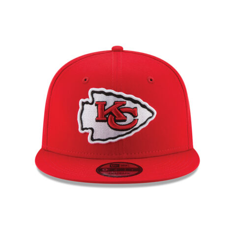 New Era 9Fifty Kansas City Chiefs Basic Snapback Hat Scarlet Red 3