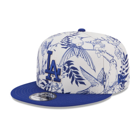 New Era 9Fifty Los Angeles Dodgers Springbird Spring Training Snapback Hat 2023 Official Team Colors 1