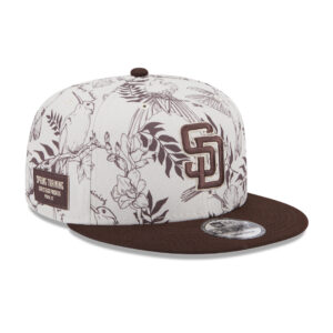 New Era 9Fifty San Diego Padres Springbird Spring Training Snapback Hat 2023 Official Team Colors