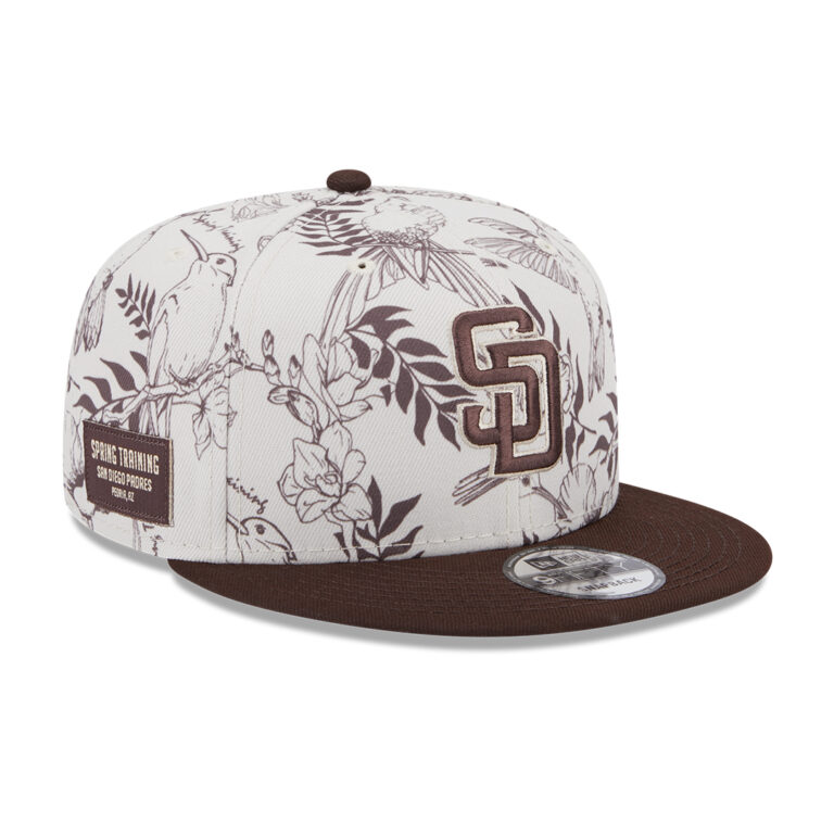 New Era 9Fifty San Diego Padres Springbird Spring Training Snapback Hat 2023 Official Team Colors 2 New Era 9Fifty San Diego Padres Springbird Spring Training Snapback Hat 2023 Official Team Colors 2