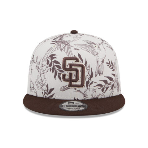 New Era 9Fifty San Diego Padres Springbird Spring Training Snapback Hat 2023 Official Team Colors 3