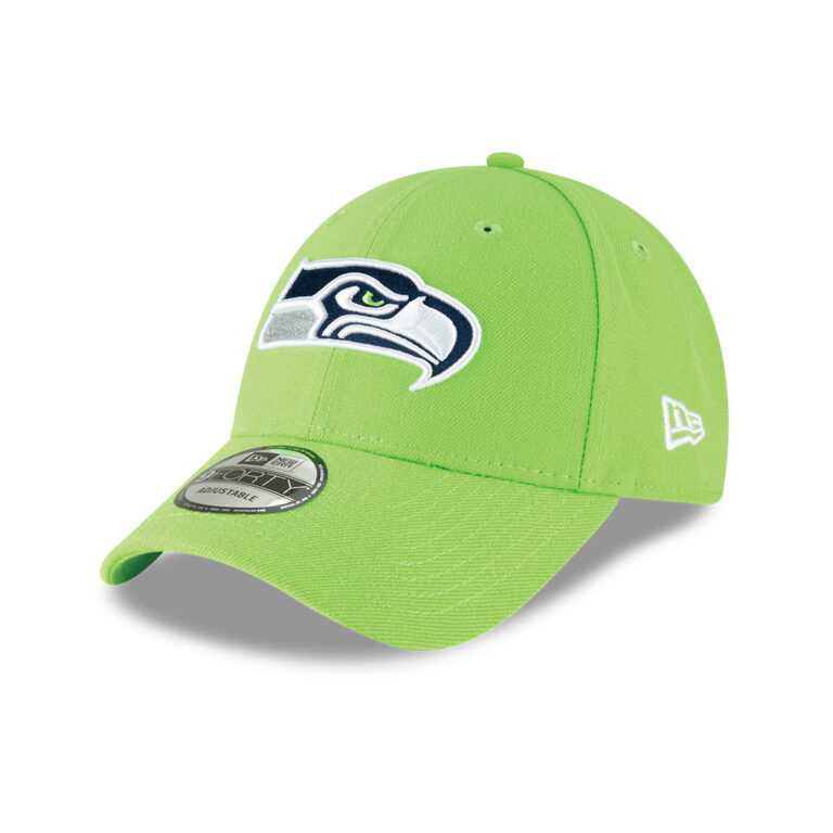 New Era 9Forty Seattle Seahawks The League Strapback Hat Action Green 1 New Era 9Forty Seattle Seahawks The League Strapback Hat Action Green 1