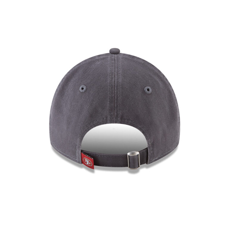 New Era 9Twenty San Francisco 49ers Strapback Hat Graphite Official Team Colors 4 New Era 9Twenty San Francisco 49ers Strapback Hat Graphite Official Team Colors 4