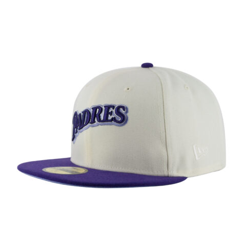 New Era x Billion Creation 59Fifty San Diego Padres Ube Pandesal Fitted Hat Chrome White Deep Purple New Era x Billion Creation 59Fifty San Diego Padres Ube Pandesal Fitted Hat Chrome White Deep Purple 1