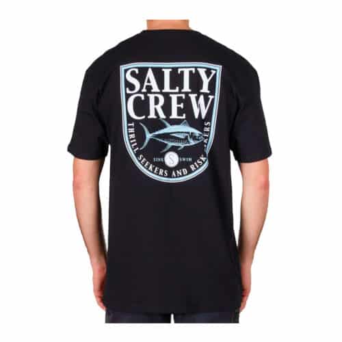 Salty Crew Current Short Sleeve T-Shirt Black back