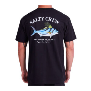 Salty Crew Rooster Premium Short Sleeve T-Shirt Black