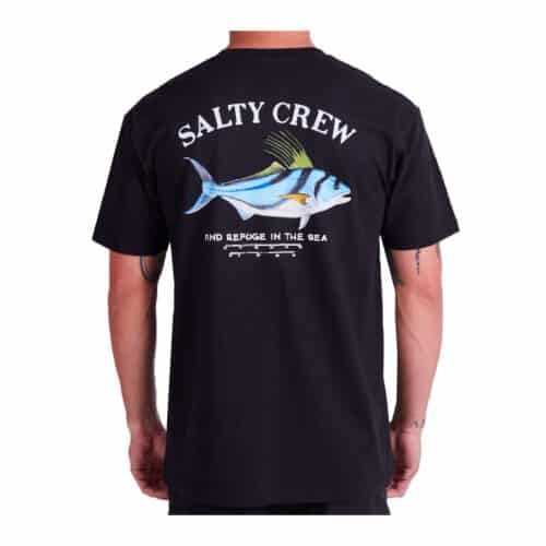 Salty Crew Rooster Premium Short Sleeve T-Shirt Black Back