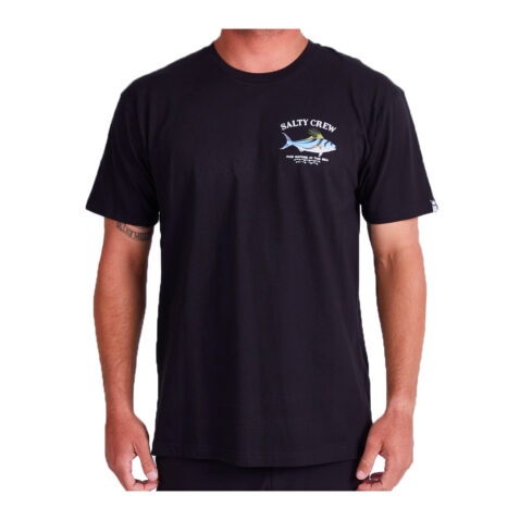 Salty Crew Rooster Premium Short Sleeve t-Shirt Black