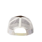 Brixton Earlston x C MP Mesh Snapback Hat Dark Earth Off White Back
