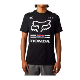 FOX Honda II Short Sleeve T-Shirt Black