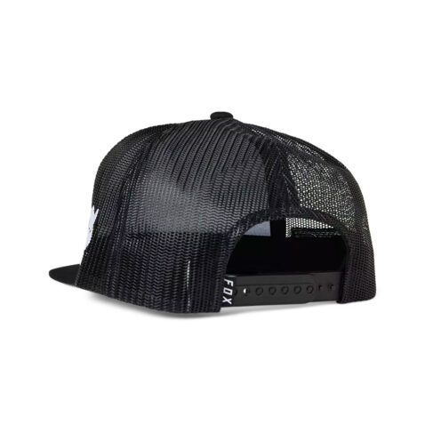 Fox x Honda Snapback Hat Black Back