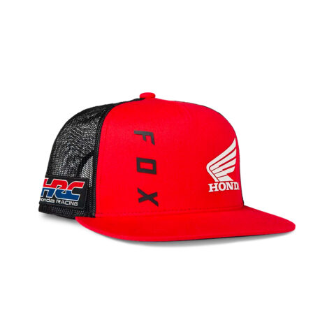 Fox x Honda Snapback Hat Flame Red