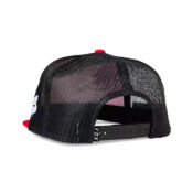 Fox x Honda Snapback Hat Flame Red Back