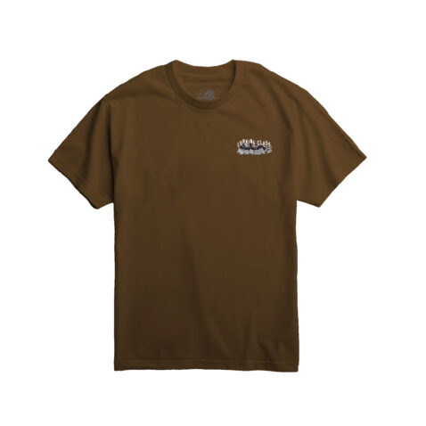 Lurking Class Comfortably Uncomfortable Short Sleeve T-Shirt Brown
