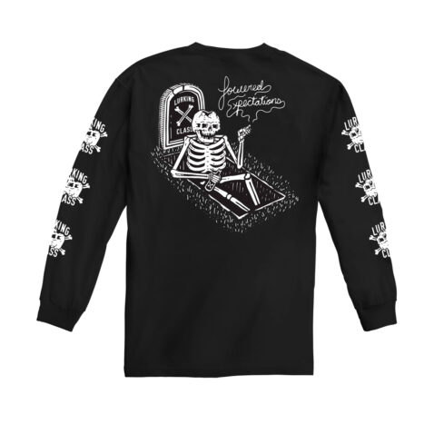 Lurking Class Lowered Expectations Long Sleeve T-Shirt Black Back